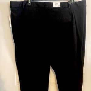 Crown & Ivy Cary slim fit stretch black pants